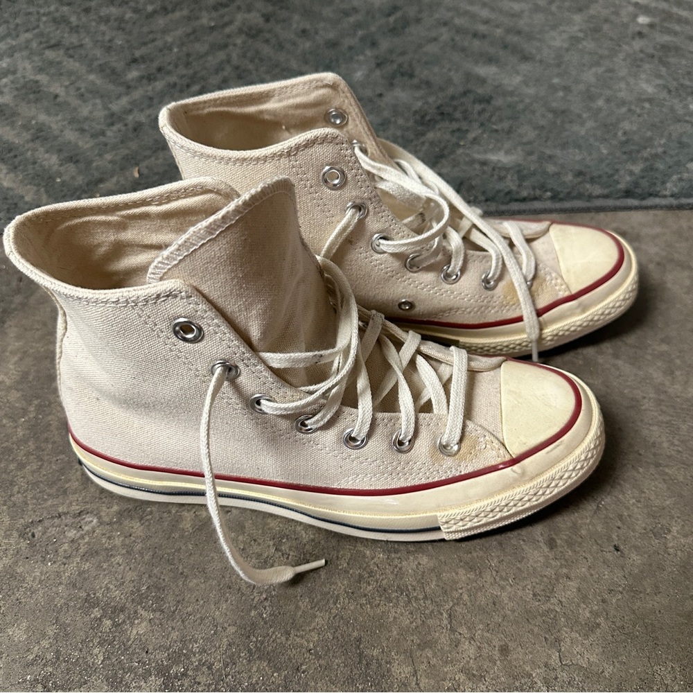 Unisex Converse Chuck 70 egret High-Top Sneakers women size 7.5 men size 5.5